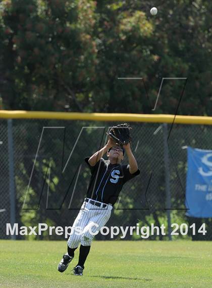 Thumbnail 2 in Ontario Christian vs Salesian (St. Paul Tournament) photogallery.