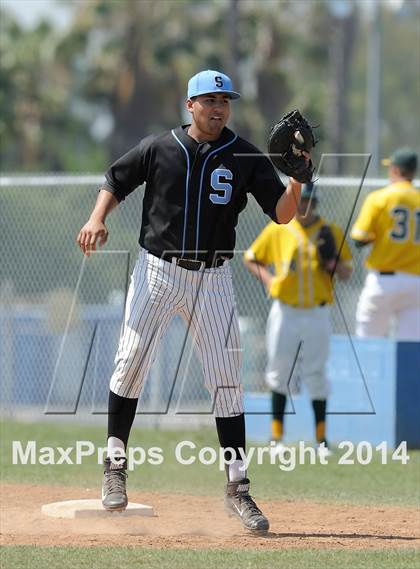 Thumbnail 3 in Ontario Christian vs Salesian (St. Paul Tournament) photogallery.