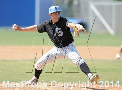 Thumbnail 1 in Ontario Christian vs Salesian (St. Paul Tournament) photogallery.