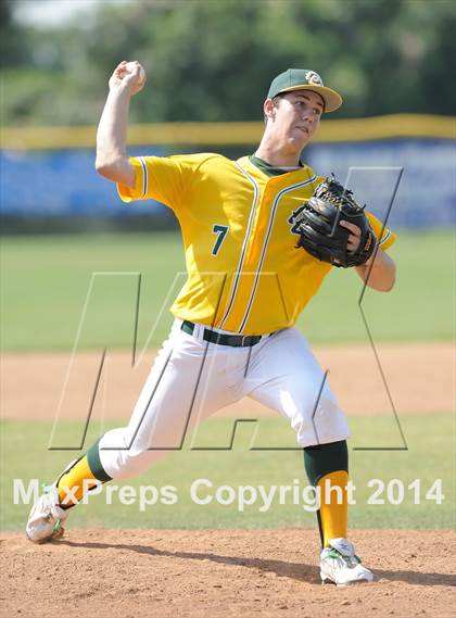 Thumbnail 3 in Ontario Christian vs Salesian (St. Paul Tournament) photogallery.