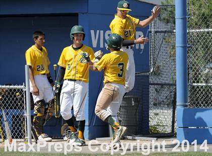 Thumbnail 1 in Ontario Christian vs Salesian (St. Paul Tournament) photogallery.