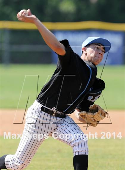 Thumbnail 1 in Ontario Christian vs Salesian (St. Paul Tournament) photogallery.