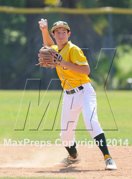 Thumbnail 1 in Ontario Christian vs Salesian (St. Paul Tournament) photogallery.