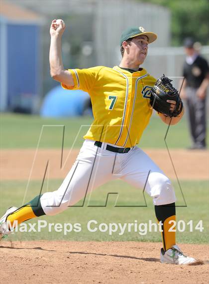 Thumbnail 2 in Ontario Christian vs Salesian (St. Paul Tournament) photogallery.