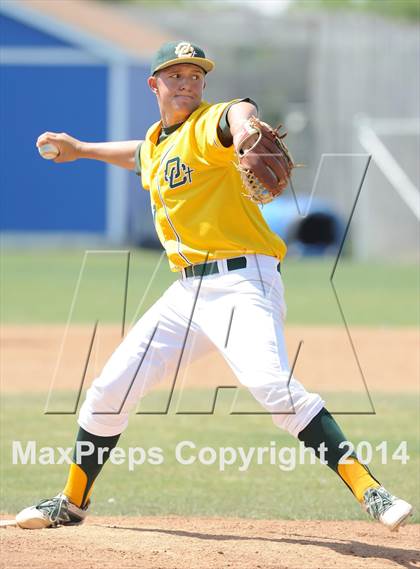 Thumbnail 1 in Ontario Christian vs Salesian (St. Paul Tournament) photogallery.