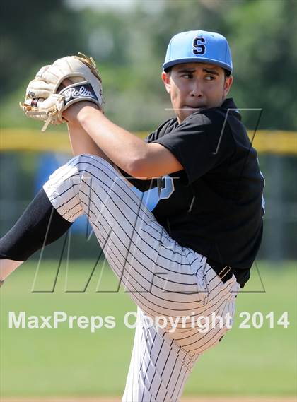 Thumbnail 2 in Ontario Christian vs Salesian (St. Paul Tournament) photogallery.