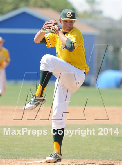 Thumbnail 2 in Ontario Christian vs Salesian (St. Paul Tournament) photogallery.