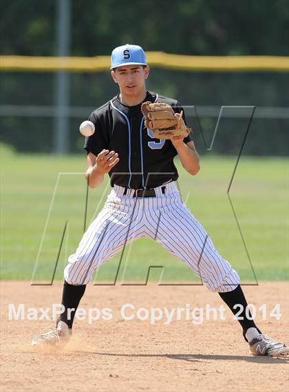 Thumbnail 3 in Ontario Christian vs Salesian (St. Paul Tournament) photogallery.