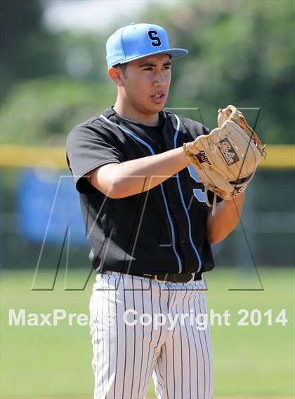 Thumbnail 1 in Ontario Christian vs Salesian (St. Paul Tournament) photogallery.