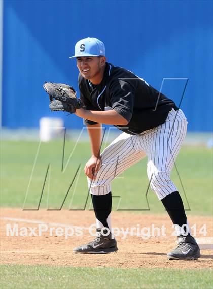 Thumbnail 1 in Ontario Christian vs Salesian (St. Paul Tournament) photogallery.