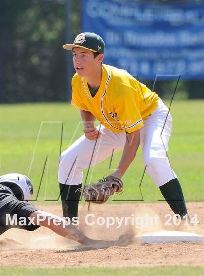 Thumbnail 1 in Ontario Christian vs Salesian (St. Paul Tournament) photogallery.