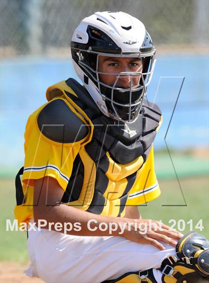 Thumbnail 3 in Ontario Christian vs Salesian (St. Paul Tournament) photogallery.