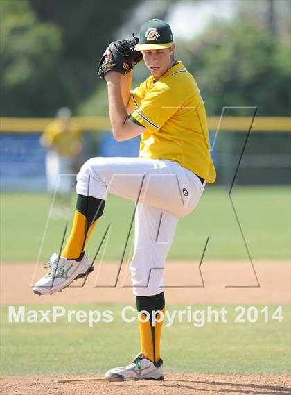 Thumbnail 2 in Ontario Christian vs Salesian (St. Paul Tournament) photogallery.