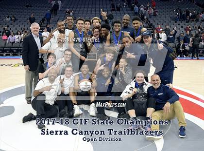 Thumbnail 1 in Sierra Canyon (CIF State Open Division Award Photos) photogallery.