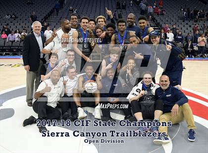 Thumbnail 1 in Sierra Canyon (CIF State Open Division Award Photos) photogallery.