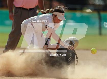 Thumbnail 1 in Hebron Christian Academy vs Wesleyan (GHSA 3A State Tournament) photogallery.