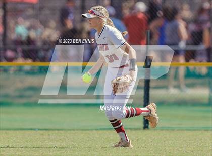 Thumbnail 1 in Hebron Christian Academy vs Wesleyan (GHSA 3A State Tournament) photogallery.