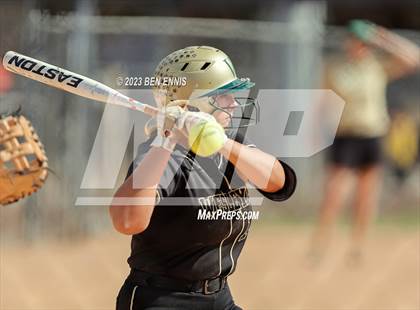 Thumbnail 3 in Hebron Christian Academy vs Wesleyan (GHSA 3A State Tournament) photogallery.
