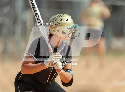 Thumbnail 1 in Hebron Christian Academy vs Wesleyan (GHSA 3A State Tournament) photogallery.