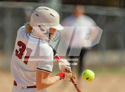 Thumbnail 2 in Hebron Christian Academy vs Wesleyan (GHSA 3A State Tournament) photogallery.