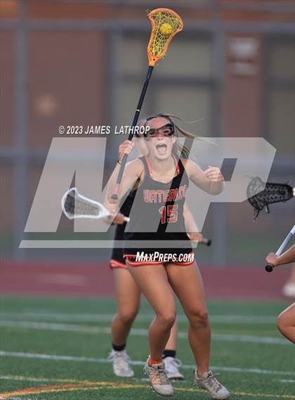 Thumbnail 3 in Waterloo @ Penn Yan Academy (NYSPHSAA Section Five Class D Final) photogallery.