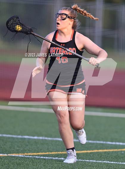 Thumbnail 3 in Waterloo @ Penn Yan Academy (NYSPHSAA Section Five Class D Final) photogallery.