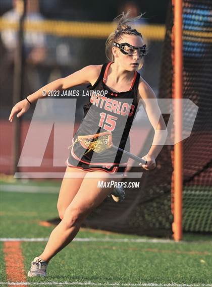 Thumbnail 3 in Waterloo @ Penn Yan Academy (NYSPHSAA Section Five Class D Final) photogallery.