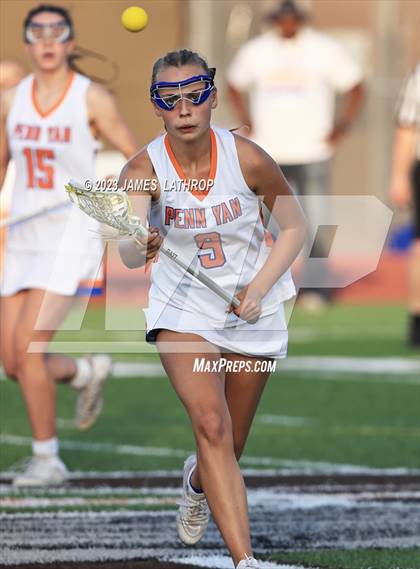 Thumbnail 2 in Waterloo @ Penn Yan Academy (NYSPHSAA Section Five Class D Final) photogallery.