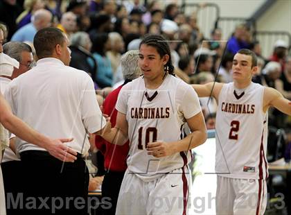 Thumbnail 3 in Archbishop Riordan vs. Cardinal Newman (CIF NorCal Regional D4 Final) photogallery.