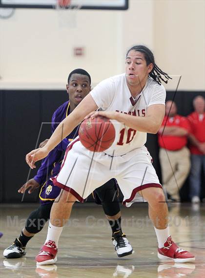 Thumbnail 3 in Archbishop Riordan vs. Cardinal Newman (CIF NorCal Regional D4 Final) photogallery.