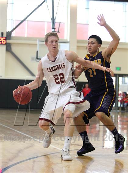 Thumbnail 2 in Archbishop Riordan vs. Cardinal Newman (CIF NorCal Regional D4 Final) photogallery.