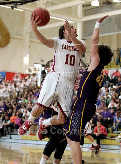 Thumbnail 2 in Archbishop Riordan vs. Cardinal Newman (CIF NorCal Regional D4 Final) photogallery.