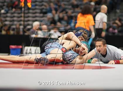 Thumbnail 1 in CHSAA State Wrestling Championships (Day 2) photogallery.