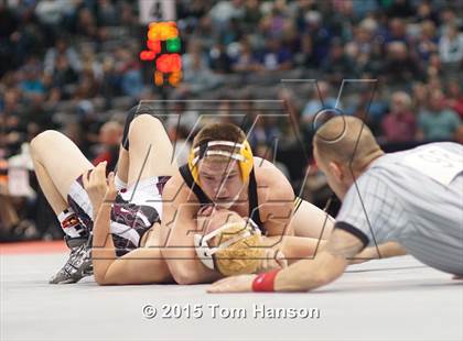 Thumbnail 1 in CHSAA State Wrestling Championships (Day 2) photogallery.