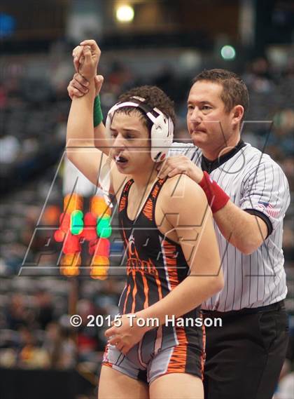 Thumbnail 2 in CHSAA State Wrestling Championships (Day 2) photogallery.
