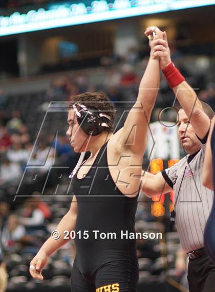 Thumbnail 3 in CHSAA State Wrestling Championships (Day 2) photogallery.