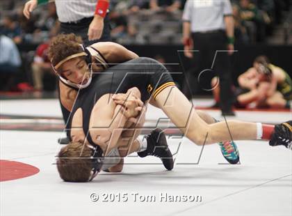 Thumbnail 1 in CHSAA State Wrestling Championships (Day 2) photogallery.