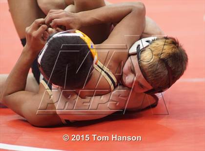 Thumbnail 1 in CHSAA State Wrestling Championships (Day 2) photogallery.
