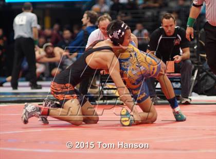 Thumbnail 1 in CHSAA State Wrestling Championships (Day 2) photogallery.