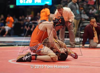 Thumbnail 1 in CHSAA State Wrestling Championships (Day 2) photogallery.