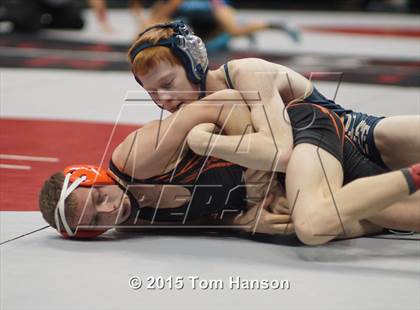 Thumbnail 1 in CHSAA State Wrestling Championships (Day 2) photogallery.