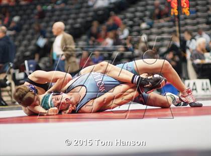 Thumbnail 1 in CHSAA State Wrestling Championships (Day 2) photogallery.