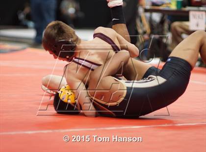 Thumbnail 1 in CHSAA State Wrestling Championships (Day 2) photogallery.