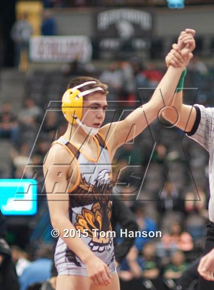 Thumbnail 1 in CHSAA State Wrestling Championships (Day 2) photogallery.