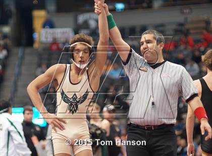 Thumbnail 1 in CHSAA State Wrestling Championships (Day 2) photogallery.