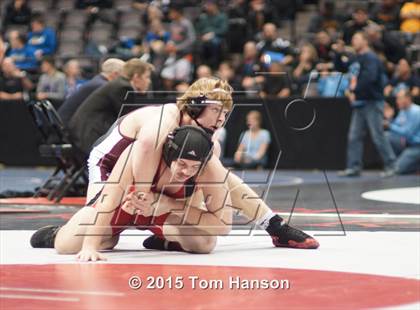 Thumbnail 1 in CHSAA State Wrestling Championships (Day 2) photogallery.