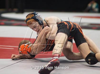 Thumbnail 2 in CHSAA State Wrestling Championships (Day 2) photogallery.