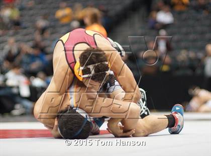 Thumbnail 2 in CHSAA State Wrestling Championships (Day 2) photogallery.