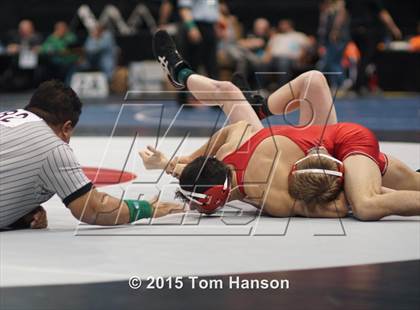 Thumbnail 1 in CHSAA State Wrestling Championships (Day 2) photogallery.