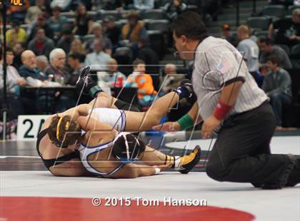 Thumbnail 3 in CHSAA State Wrestling Championships (Day 2) photogallery.